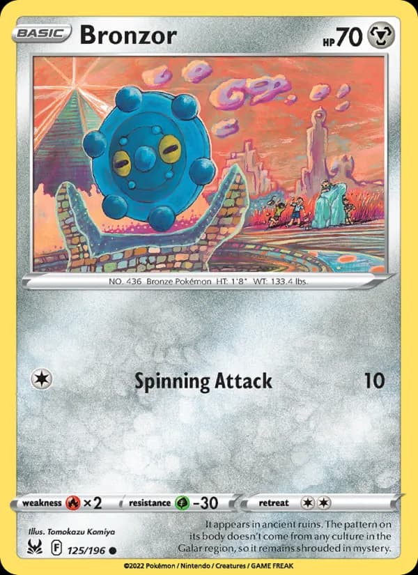 Bronzor 125/196, Lost Origin