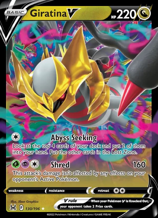 Giratina V 130/196, Lost Origin