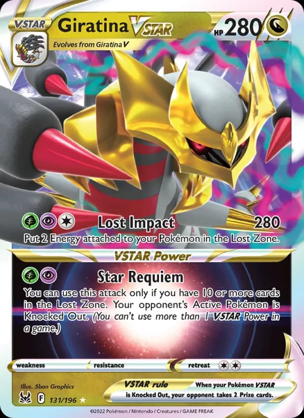 Giratina VSTAR 131/196, Lost Origin