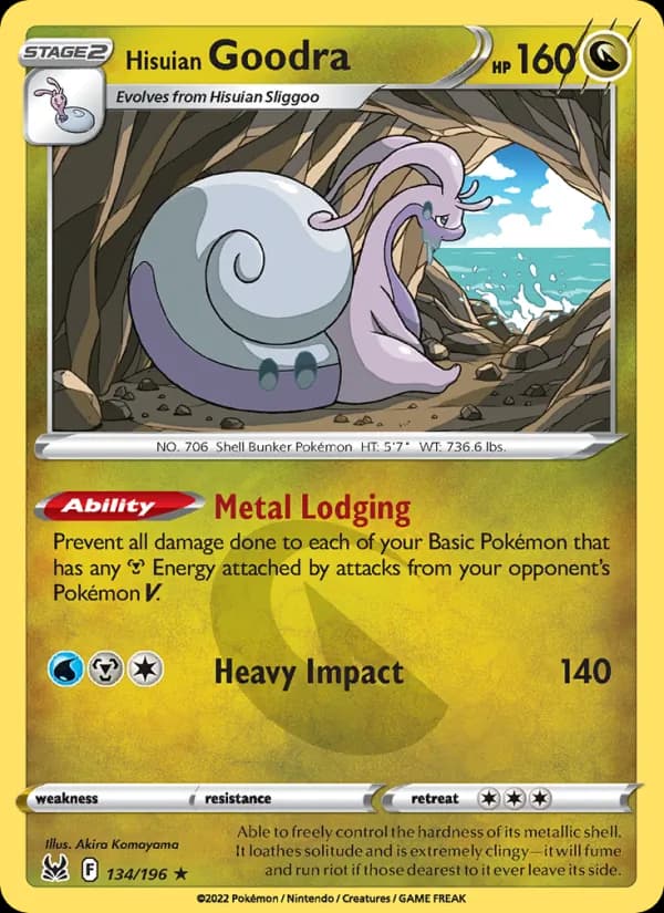 Hisuian Goodra 134/196, Lost Origin