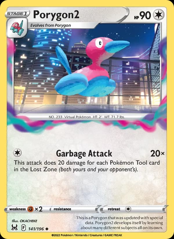 Porygon2 141/196, Lost Origin