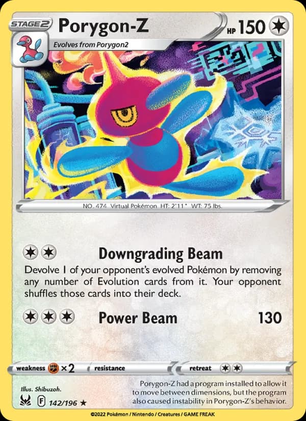 Porygon-Z 142/196, Lost Origin