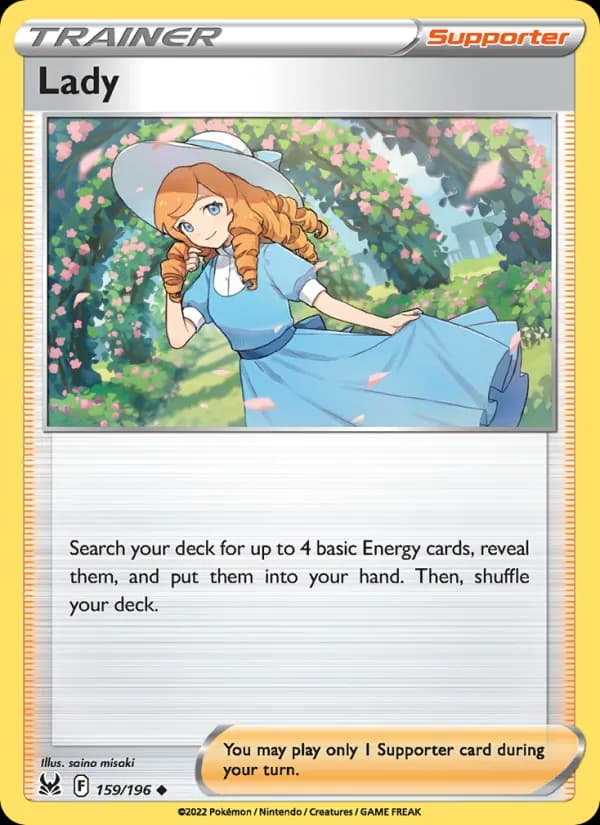 Lady 159/196, Lost Origin