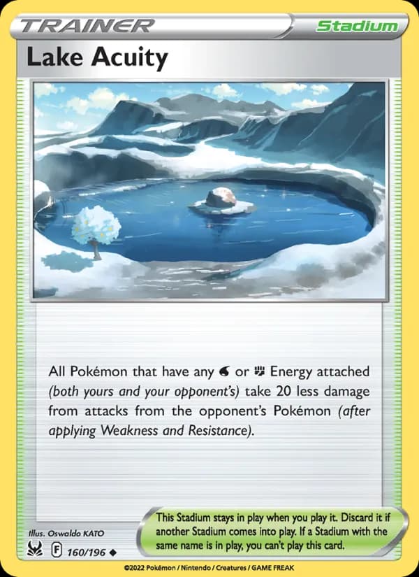 Lake Acuity 160/196, Lost Origin