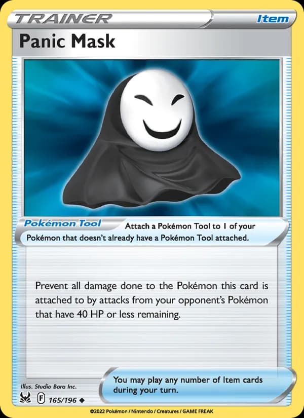 Panic Mask 165/196, Lost Origin