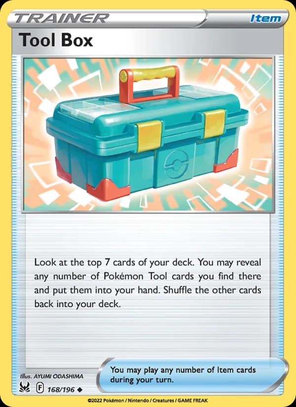 Tool Box 168/196, Lost Origin