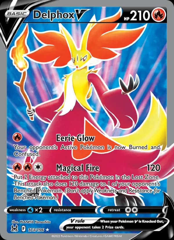 Delphox V 173/196, Lost Origin