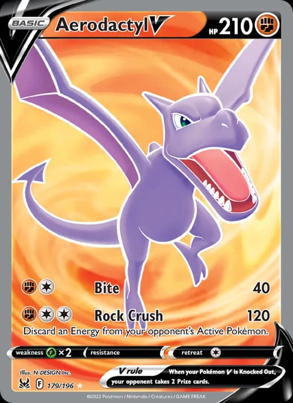 Aerodactyl V 179/196, Lost Origin
