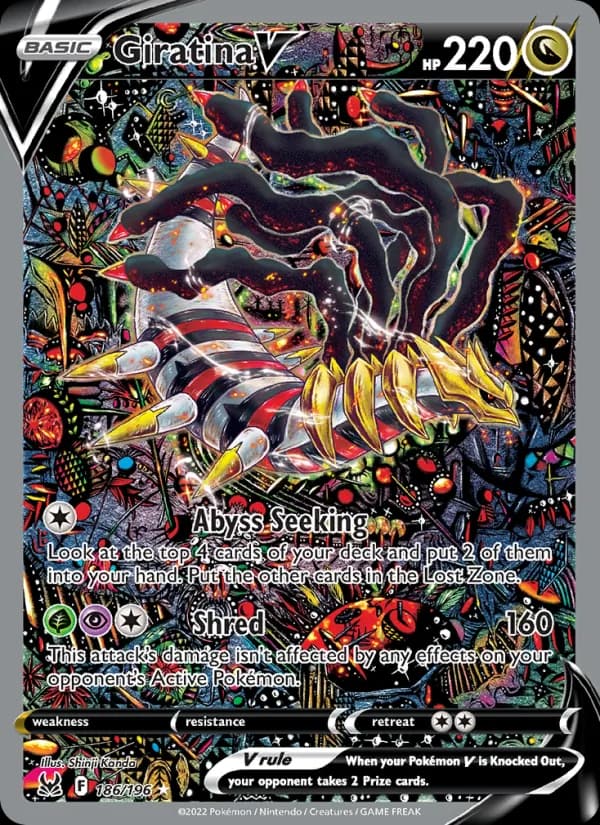 Giratina V 186/196, Lost Origin