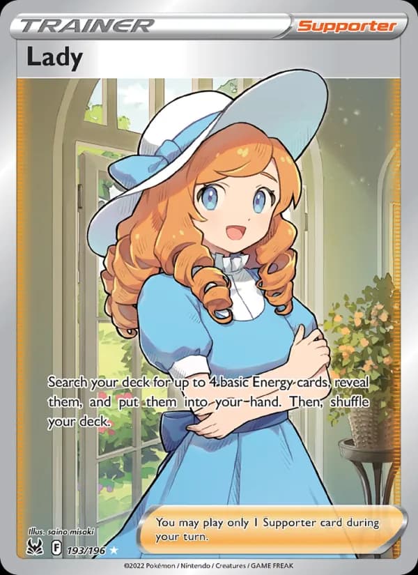 Lady 193/196, Lost Origin