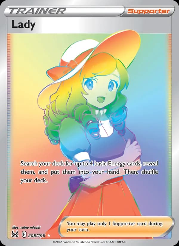 Lady 208/196, Lost Origin
