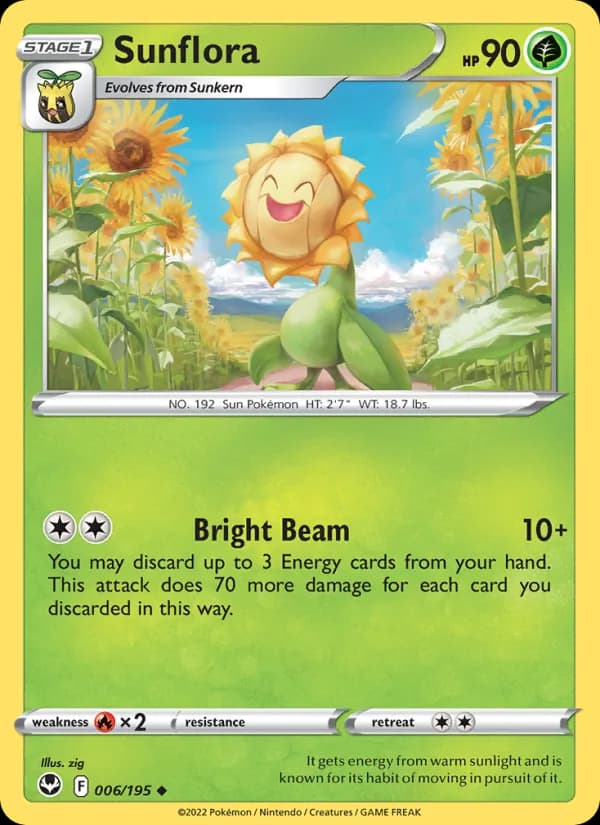 Sunflora 006/195, Silver Tempest