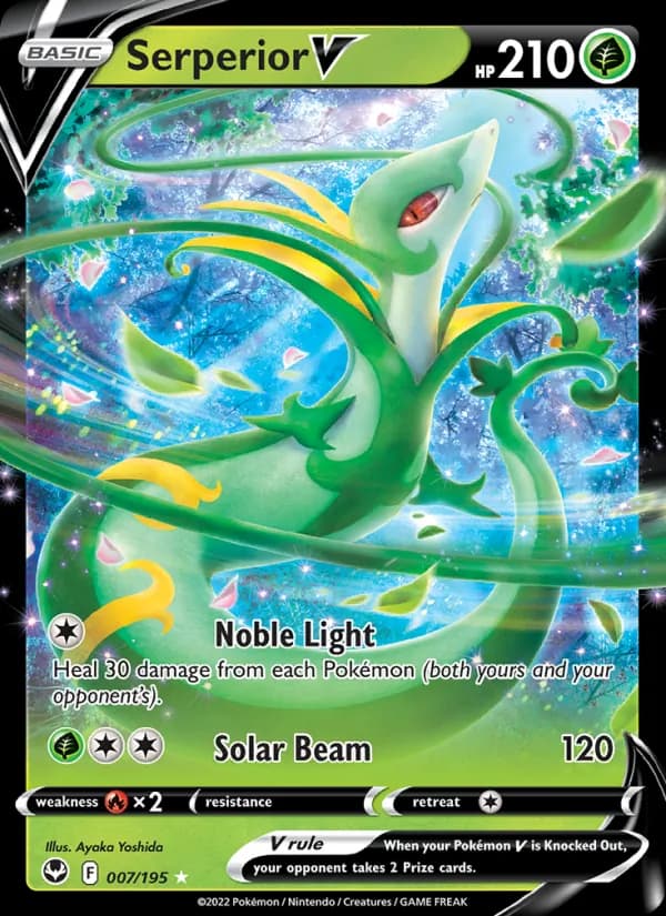 Serperior V 007/195, Silver Tempest