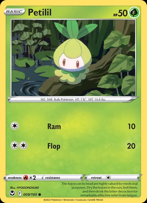 Petilil 009/195, Silver Tempest