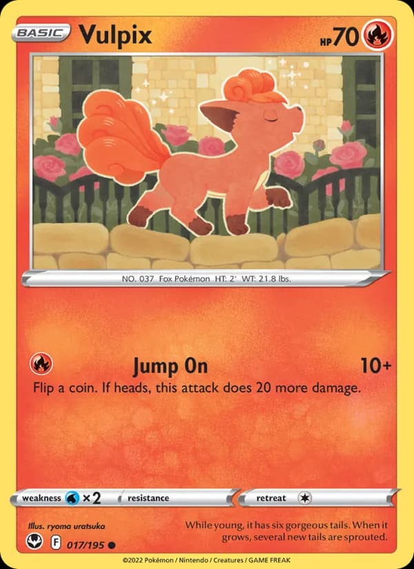Vulpix 017/195, Silver Tempest