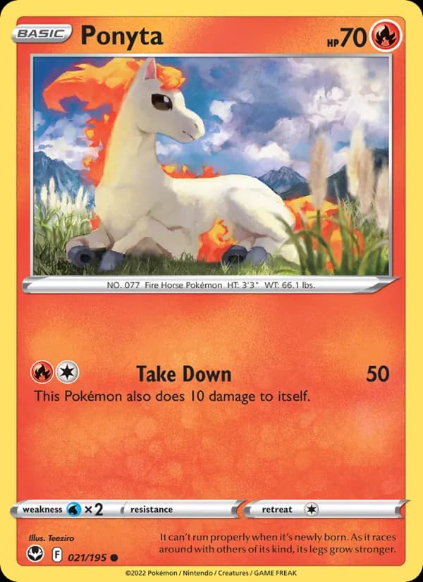 Ponyta 021/195, Silver Tempest