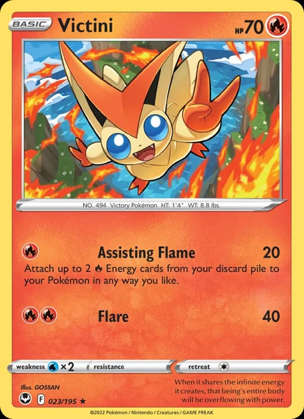 Victini 023/195, Silver Tempest