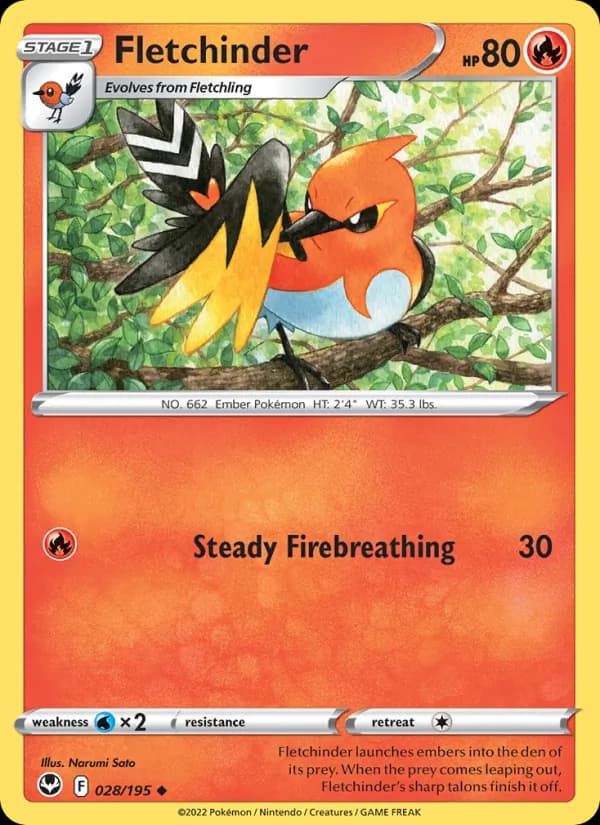 Fletchinder 028/195, Silver Tempest