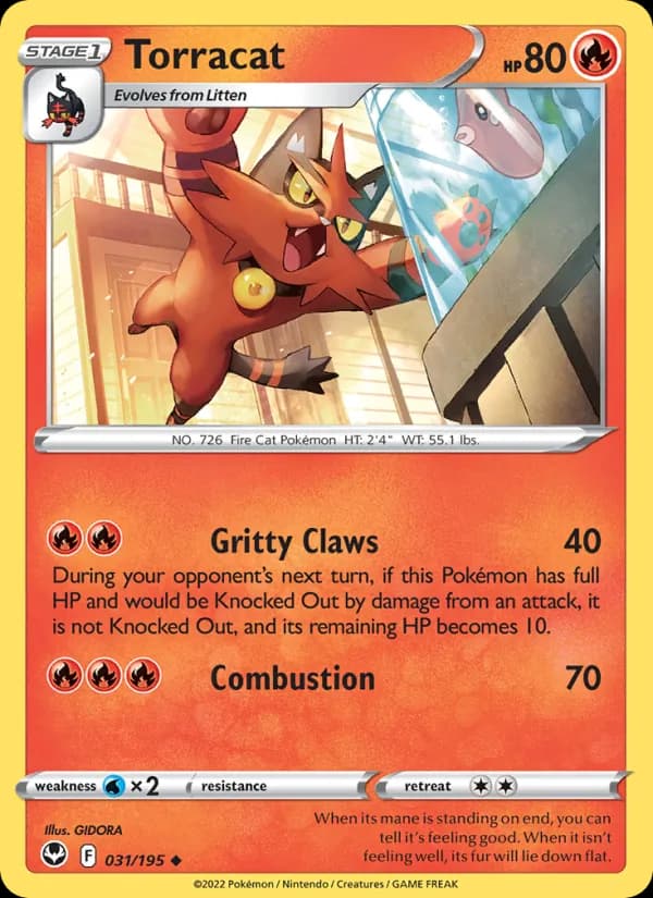 Torracat 031/195, Silver Tempest