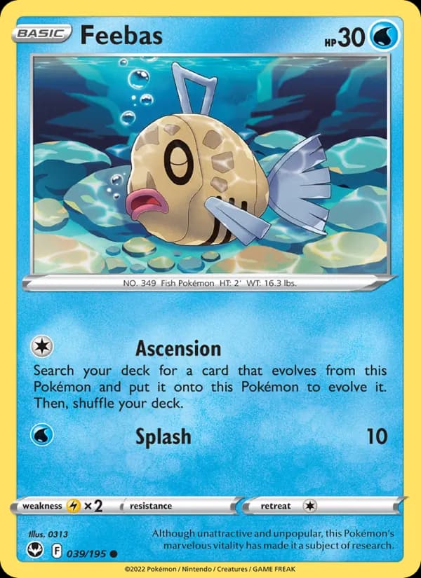 Feebas 039/195, Silver Tempest