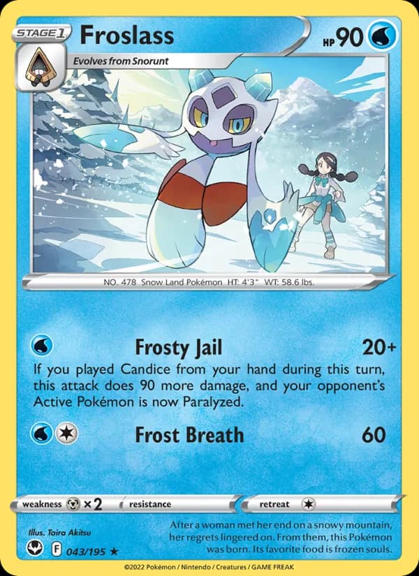 Froslass 043/195, Silver Tempest