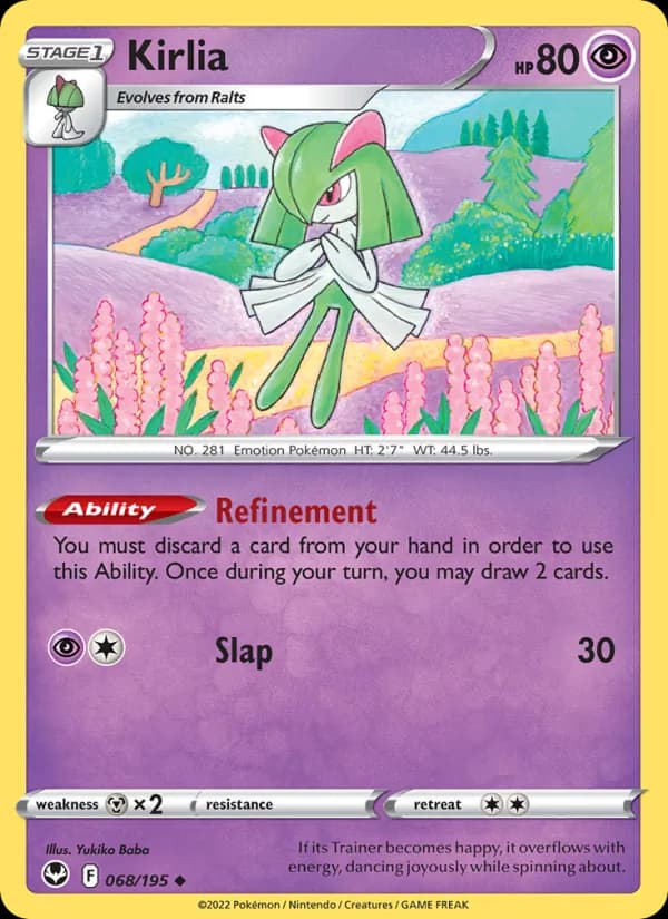 Kirlia 068/195, Silver Tempest