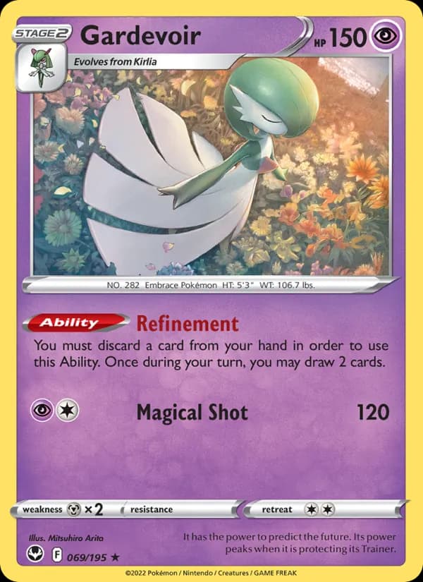 Gardevoir 069/195, Silver Tempest