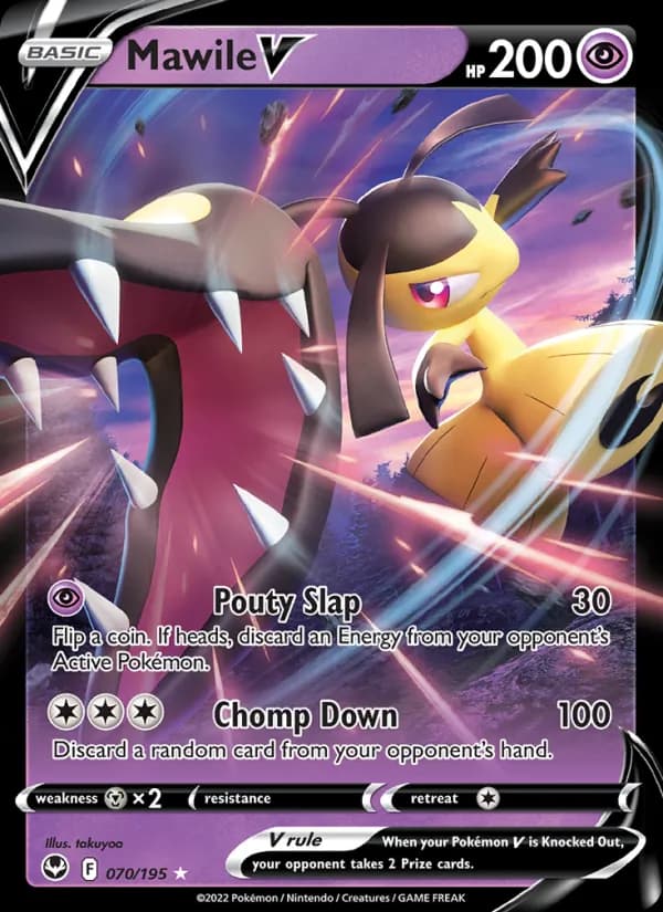 Mawile V 070/195, Silver Tempest