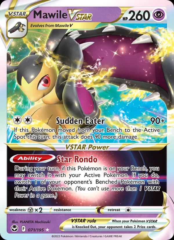 Mawile VSTAR 071/195, Silver Tempest