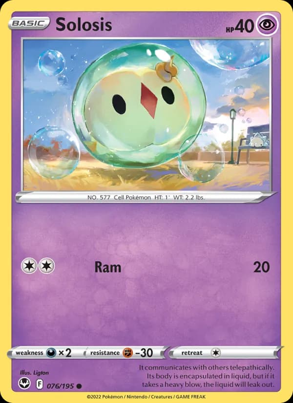 Solosis 076/195, Silver Tempest