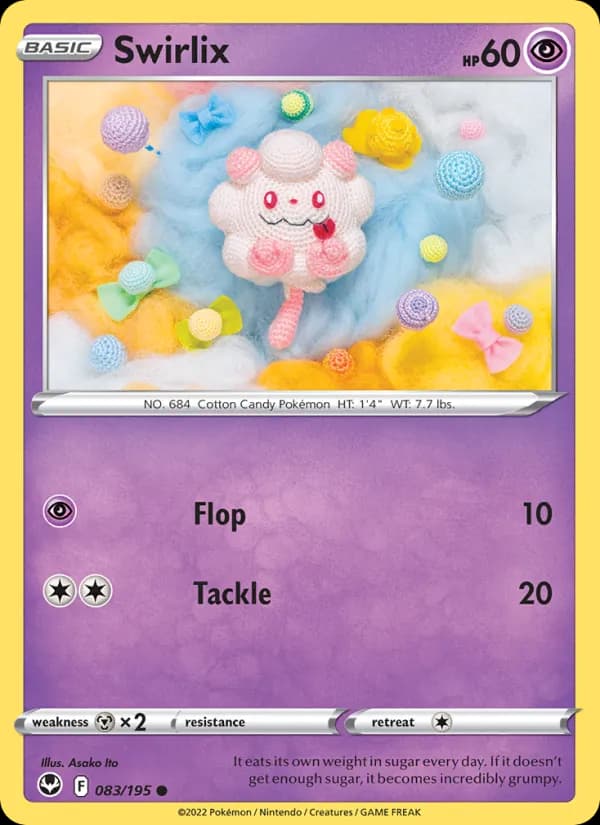 Swirlix 083/195, Silver Tempest