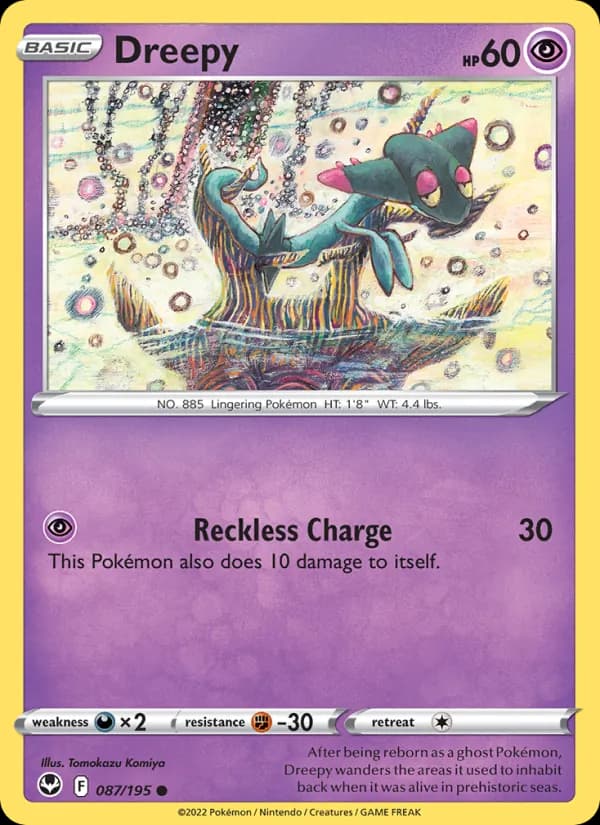 Dreepy 087/195, Silver Tempest