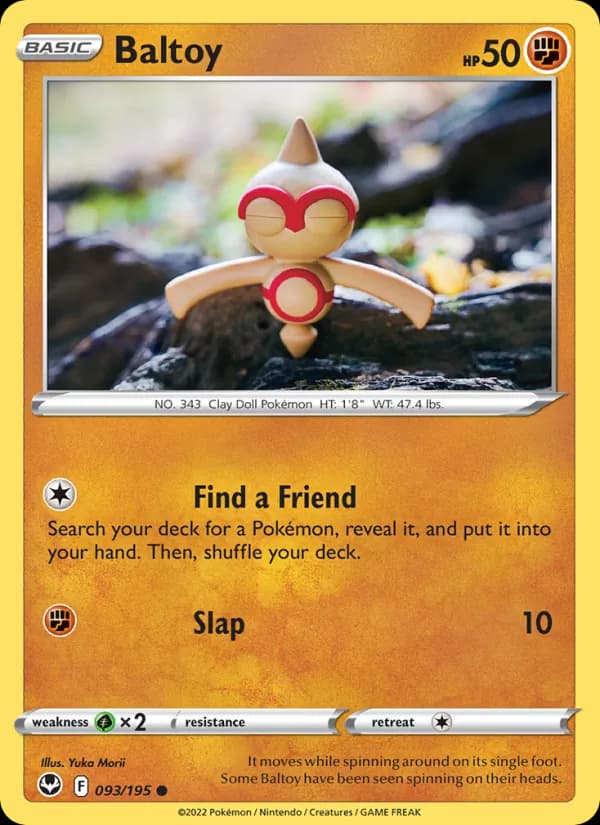 Baltoy 093/195, Silver Tempest