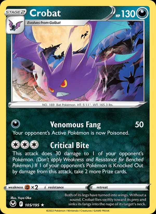 Crobat 105/195, Silver Tempest