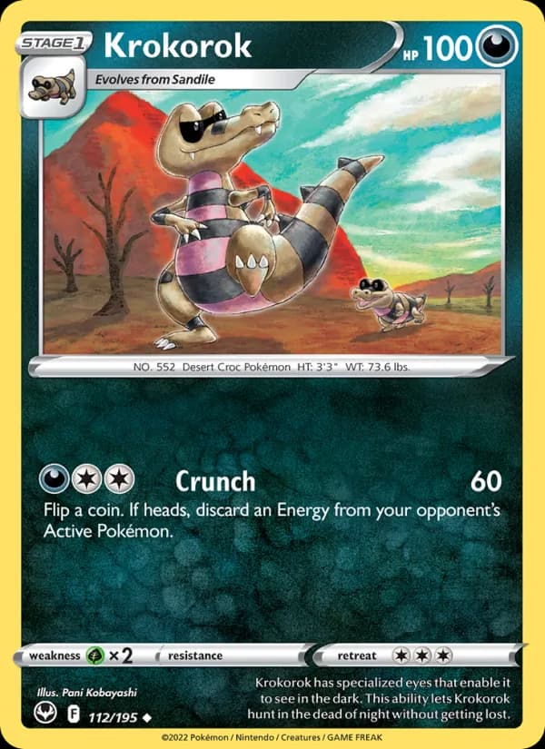 Krokorok 112/195, Silver Tempest