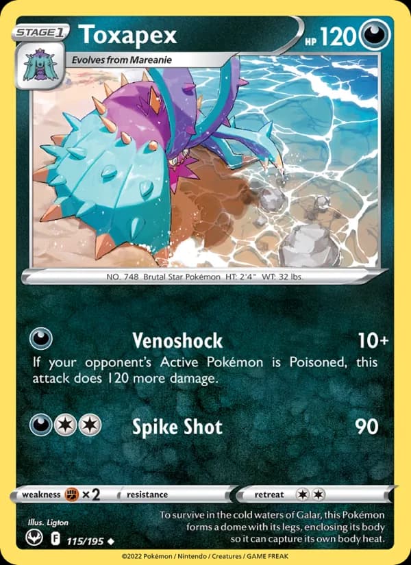 Toxapex 115/195, Silver Tempest