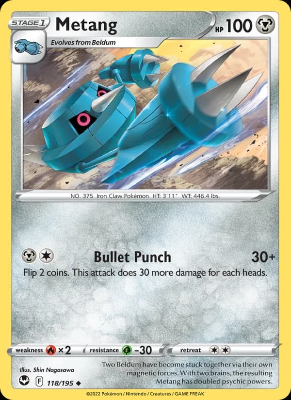 Metang 118/195, Silver Tempest