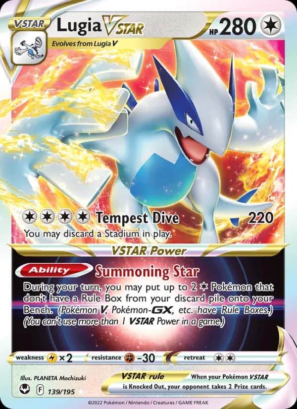 Lugia VSTAR 139/195, Silver Tempest