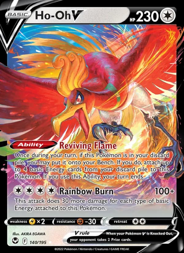 Ho-Oh V 140/195, Silver Tempest