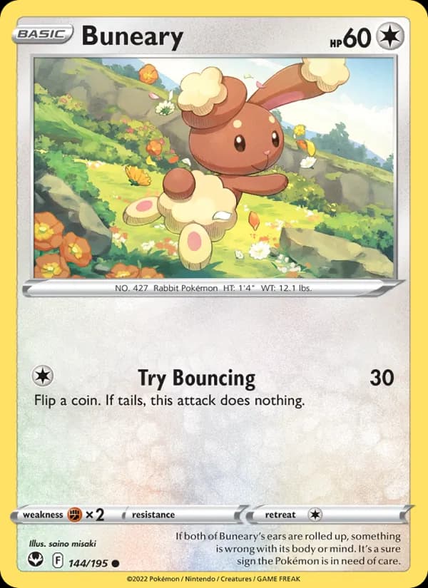 Buneary 144/195, Silver Tempest