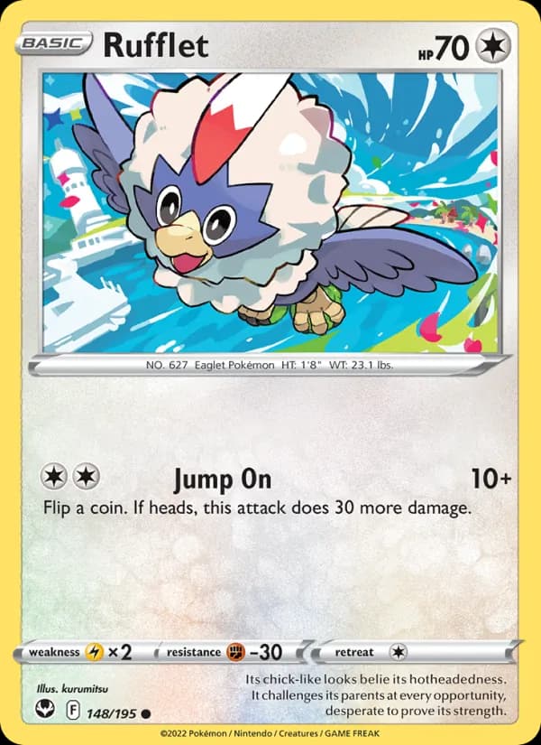 Rufflet 148/195, Silver Tempest