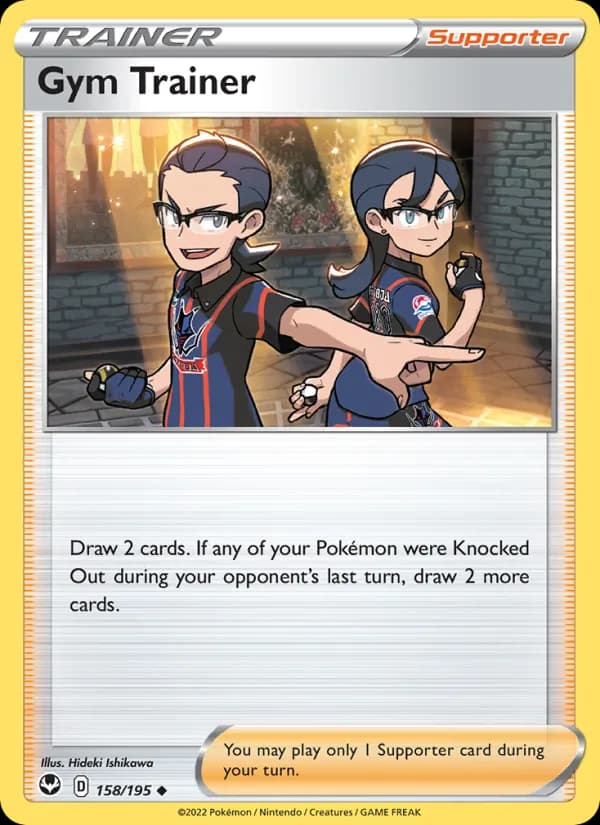 Gym Trainer 158/195, Silver Tempest