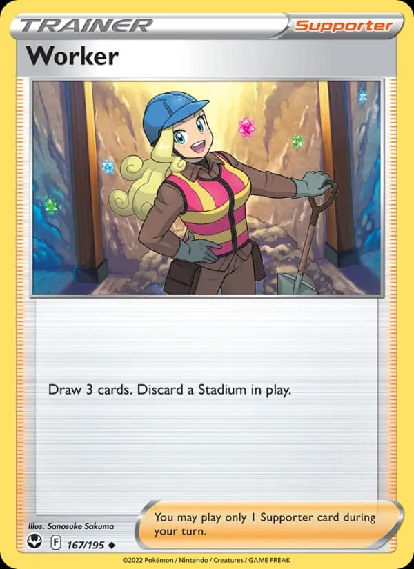 Worker 167/195, Silver Tempest