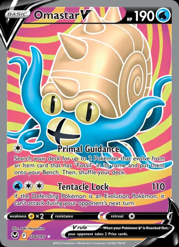 Omastar V 174/195, Silver Tempest