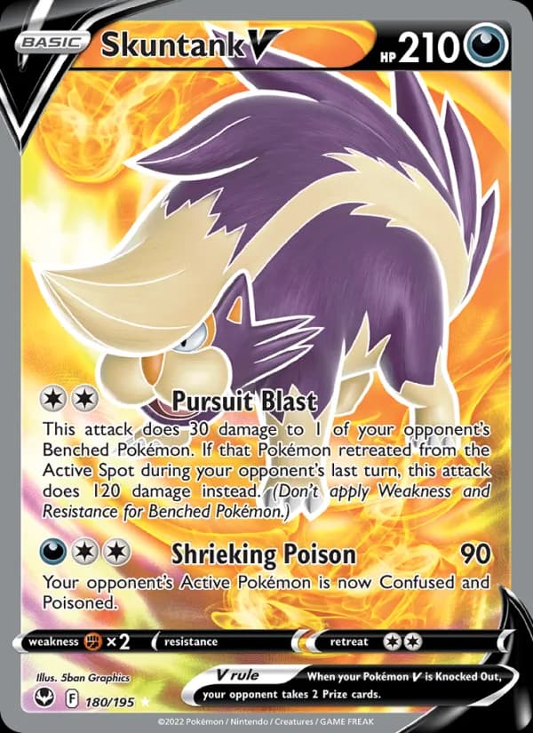 Skuntank V 180/195, Silver Tempest