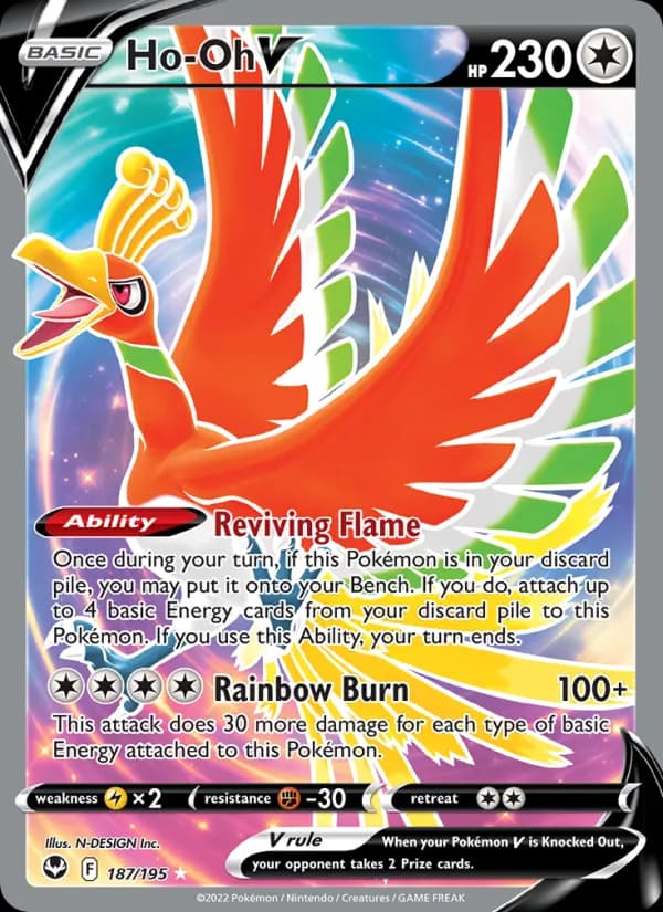 Ho-Oh V 187/195, Silver Tempest