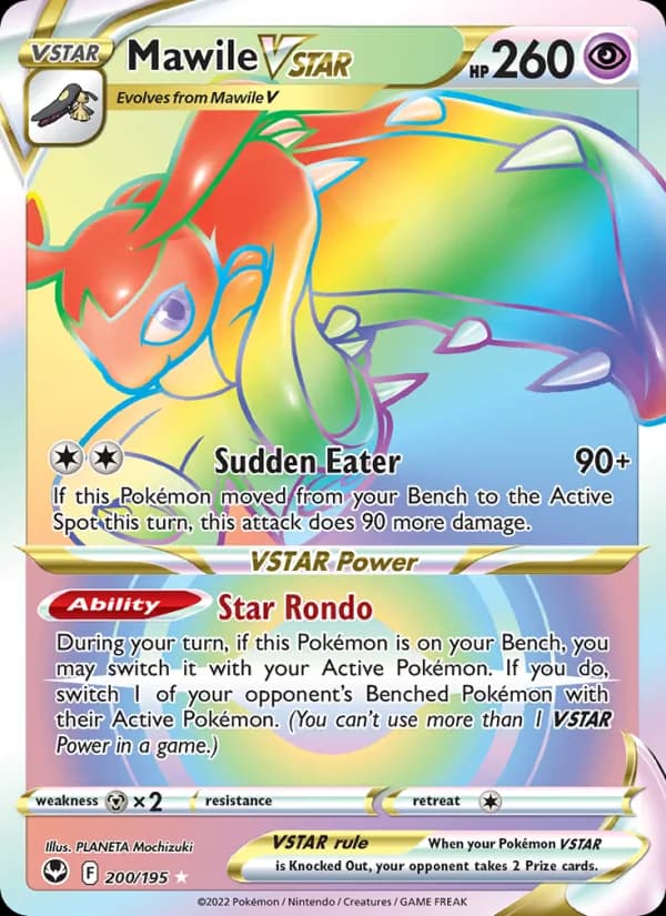 Mawile VSTAR 200/195, Silver Tempest