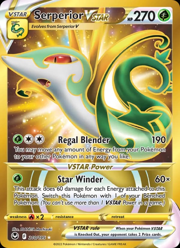 Serperior VSTAR 210/195, Silver Tempest