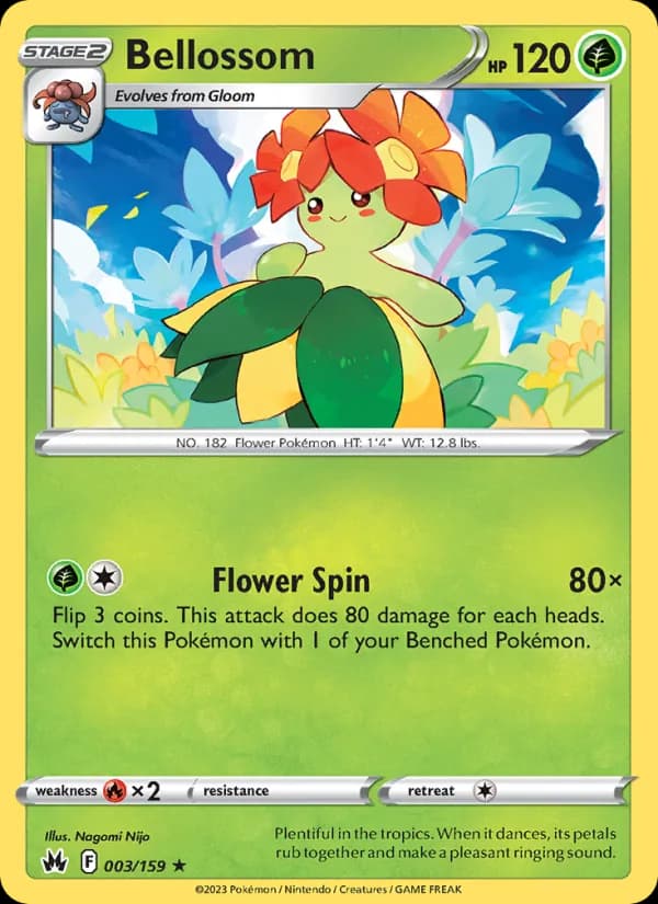 Bellossom 003/159, Crown Zenith