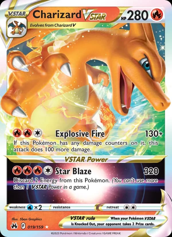Charizard VSTAR 019/159, Crown Zenith